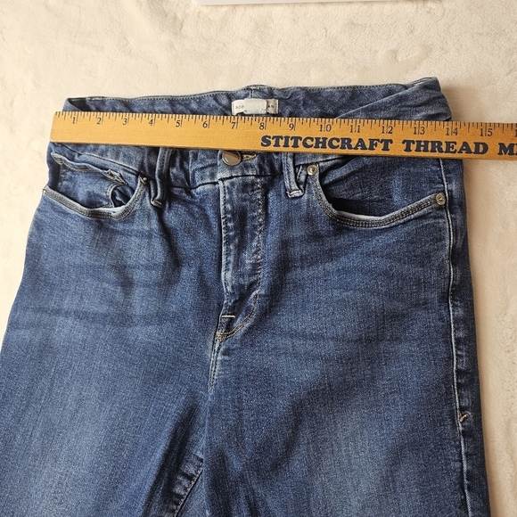 Good American 8 29 Waist Classic Blue Women's Jeans Denim Skinny - Picture 2 of 8